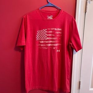 Under Armour American Flag Shirt